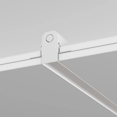 Шинопровод магнитный Maytoni Busbar trunkings Exility TRX034-423.12W 3м встраиваемый под ГКЛ 12,5мм, белый (48V)