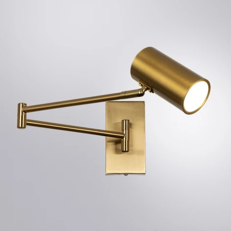 Спот на гибкой ножке на штанге Posterior A2490AP-1PB Arte Lamp (LED, 220V)