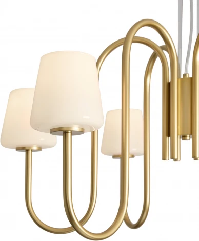 Подвесная люстра Freya Jade FR2039PL-06G (220V, на тросе)