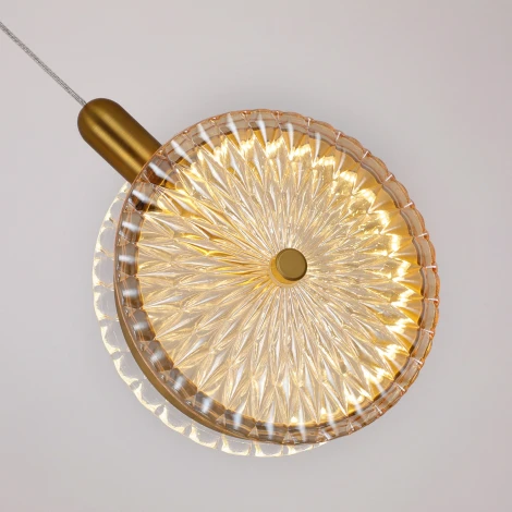 Подвесной светильник Favourite Slik 4488-1P (LED, 220V, на проводе, круглые)