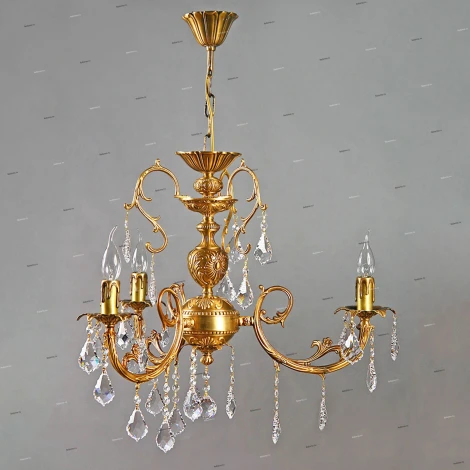 Ambiente by Brizzi Alicante 8888/3 AB Leaf Crystal
