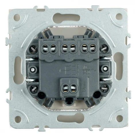 Выключатель трехклавишный (кашемир, soft touch) Stekker Эмили 49896