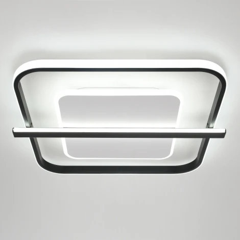 Потолочный светильник светодиодный с пультом ЭРА Franco CLL-1-107-RC BK