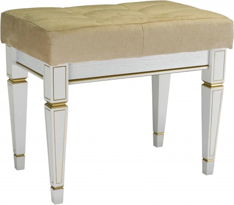 Банкетка Васко В 97Н белый ясень/золото от фабрики Mebelik