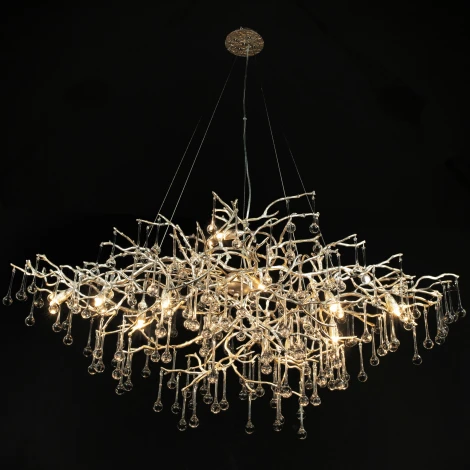 Подвесная люстра Loft IT Bijout 10067/1250 SG (220V, на тросе, ветки)