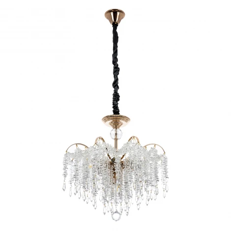 Подвесная люстра хрустальная Modelux MODELUX ML.855.10 GD