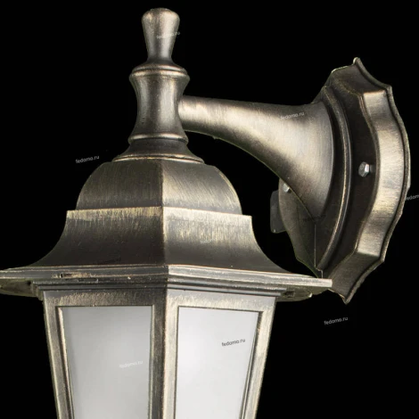 Настенный фонарь уличный Arte Lamp Zagreb A1216AL-1BR