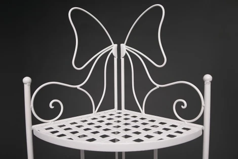 Этажерка угловая Secret De Maison 003 butter white (стальной сплав)