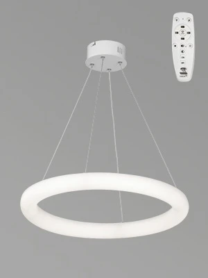 Подвесной светильник с ПДУ светодиодный LED 69Вт, 2700-6500К Vitaluce V2543DT-0/1S кольцо (220V, на тросе, кольцо)