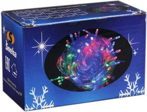 Гирлянда светодиодная с контроллером 5 м Sneha A-019 LED WT