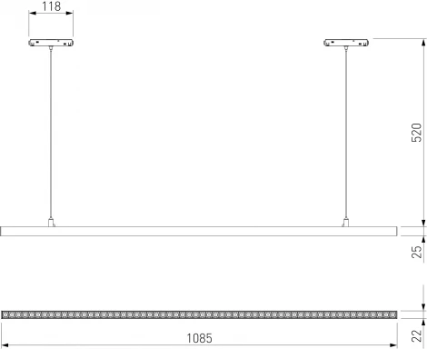 Трековый светильник магнитный Elektrostandard Slim Magnetic 85108/01 48W 4000K Vilo (чёрный) (LED)
