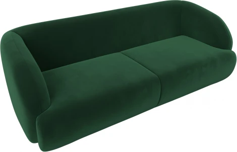 Диван прямой Лига-041 (Зеленый/Велюр) Лига Диванов арт.122201