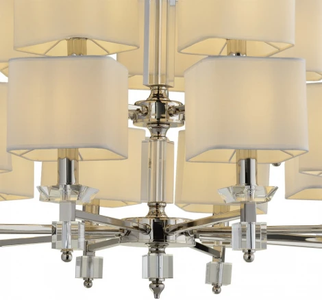 Подвесная люстра Lumien Hall Vivien LH1038/15H-NK-WT