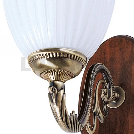 Бра N-Light 853 853-01-01 красное дерево+бронза