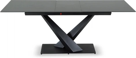 Раздвижной обеденный стол Montel ОГОГО Обстановочка! (Керамика/Черный) арт.926802