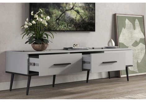 ТВ-тумба Орсиэль шиншилла серая 664903