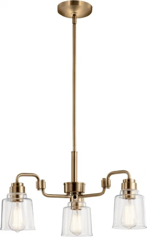 Потолочная люстра на штанге Kichler Aivian KL-AIVIAN3-WBR (220V)