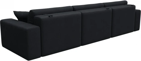 Диван прямой Лига-036 НПБ Классик Лонг Лига Диванов (Замша) арт.127678