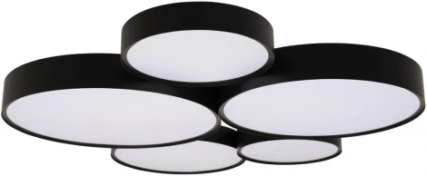 Потолочные светильники Loft It Drum 10218 Black (LED, 220V, круглые)