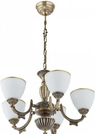 Подвесная люстра Arte Milano AM342837 342837/5 AB (220V, на цепи)