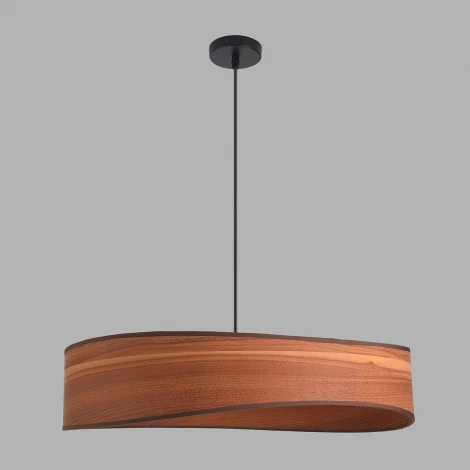 Подвесной светильник Lumion Lagoma 8421/6A черный/коричневый, металл/ПВХ E14 6*40W 220V