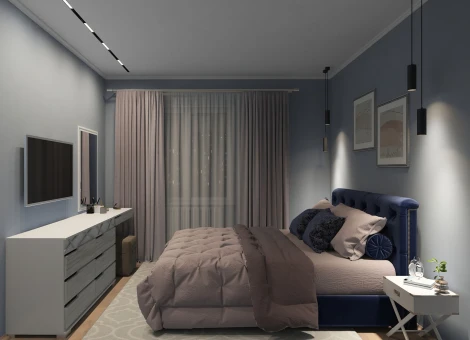 Трековый светильник Denkirs Smart DK8003-BK (LED, 220V, пульт управления)