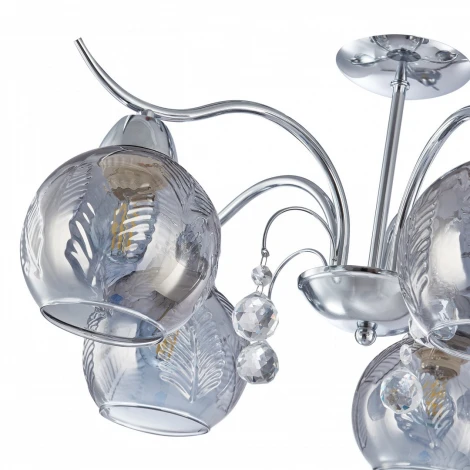 Подвесная люстра Arte Milano Amalfi-1556 331556/5 CR (220V, на цепи)
