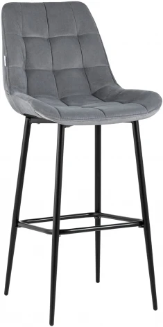 Стул барный Stool Group Флекс велюр серый УТ000025268