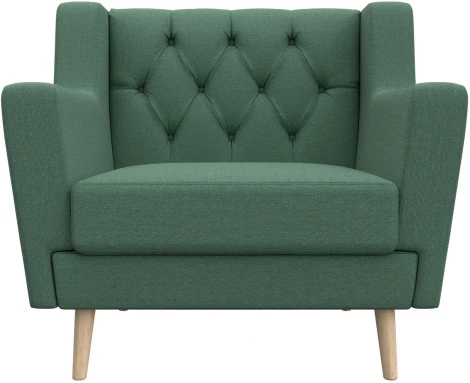 Кресло Брайтон Люкс (Зеленый/Рогожка) Лига Диванов арт.125037