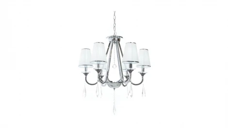 Подвесной светильник Lumina Deco Milesia LDP 8926-6 WT+CHR