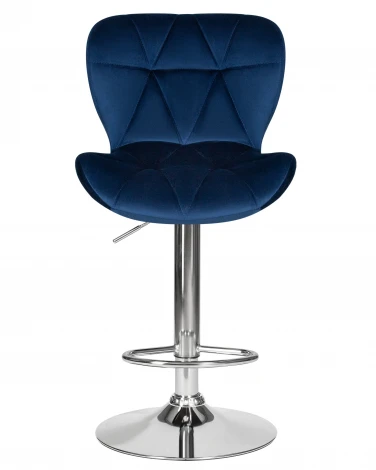 Набор 2 шт стул барный DOBRIN BARNY (синий велюр (MJ9-117))