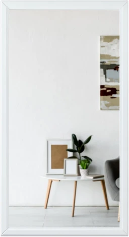 Зеркало настенное Артемида белый 77 см х 46, 5 см от фабрики Mebelik