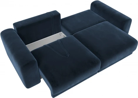 Диван прямой Лига-056 НПБ Лига Диванов (Велюр) арт.129123