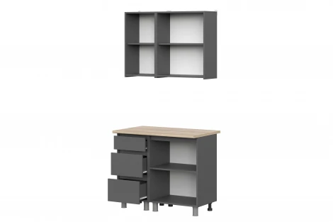 Кухня Денвер Арника (без столешницы). Композиция 1