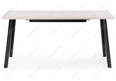 Стол раскладной Колон лофт 120 25 мм юта / черный матовый