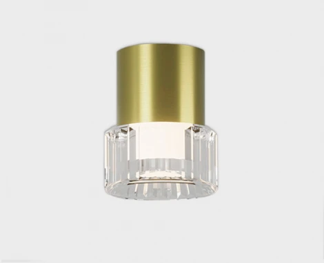 Потолочный светодиодный светильник Italline IT014-0202 gold (220V, круглые)