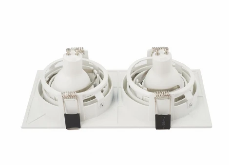 Точечный встраиваемый светильник Denkirs Roto DK2122-WH (220V)