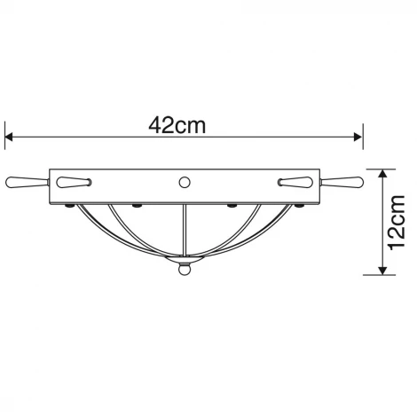 Потолочный светильник Arte Lamp San Marco A5500PL-2AB
