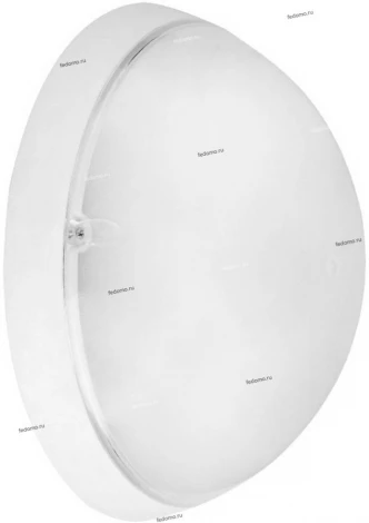 Светильник настенно-потолочный уличный Horoz Акуа, 1 плафон, белый с прозрачным