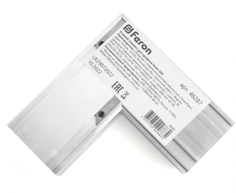 Угловой элемент для профиля Feron S26 48287