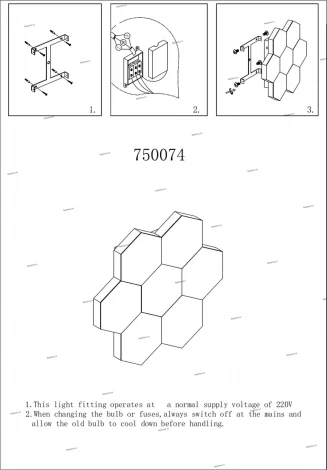 Потолочный светильник Lightstar Favo 750071 (LED, 220V, IP40)
