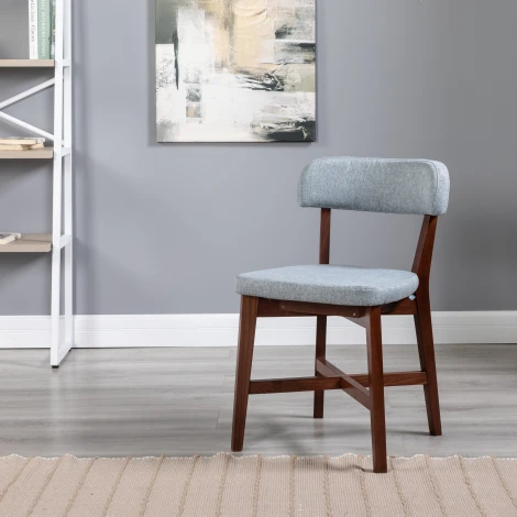 Стул Frank Pro Грей/Темный орех R-Home арт.400010981h