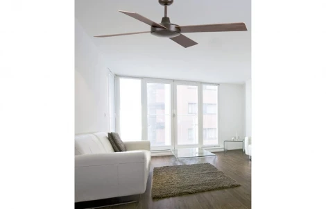 Потолочный вентилятор коричневый Faro Mallorca Marron Oxido 33351FAR