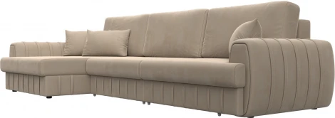 Диван угловой Лига-057 НПБ Лонг угол левый Лига Диванов (Велюр) арт.129297L