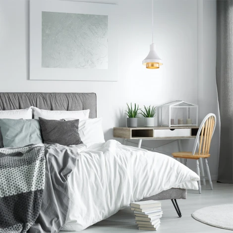 Подвесной светильник Escada Nora 1147/1S White E27*60W