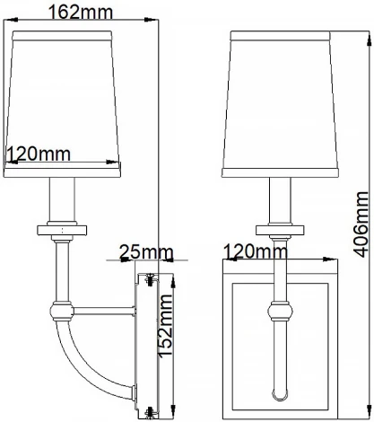 Бра Feiss Felixstowe QN-FELIXSTOWE1-A (220V, IP44)
