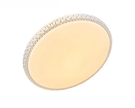 Потолочный светильник круглый Omnilux Biancareddu OML-47707-60 (LED, 220V, пульт управления)