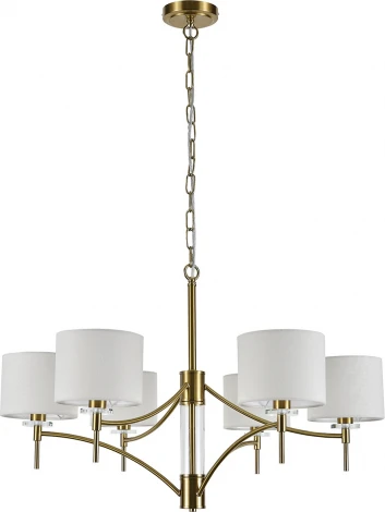 Подвесная люстра (13031/6P Brass) Indigo Boheme V000525 (220V, на цепи)