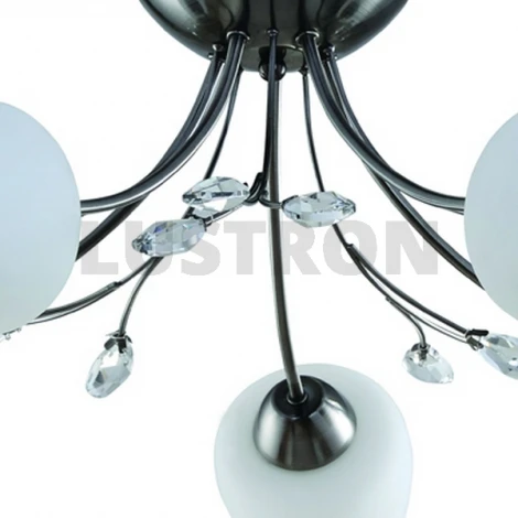 Потолочная люстра IDLamp 834 834/5PF-Darkchrome