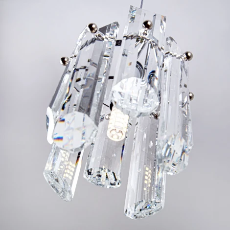 Подвесной светильник хрустальный Modelux MODELUX ML.89038.1 CR